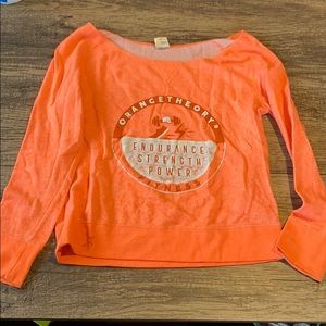 Swoop neck sweatshirt